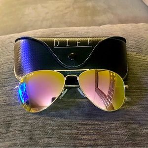 Diff Cruz XS Aviators Sunglasses